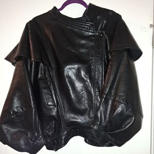 Italy Lambskin Jacket/ Cape